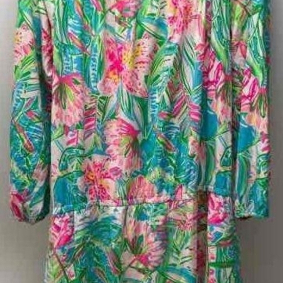 Lilly Pulitzer Pink Skort Romper - Picture 2 of 4